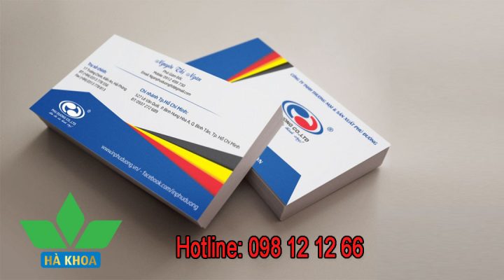 Dịch vụ thiết kế danh thiếp, card visit độc quyền tại Hà Nội