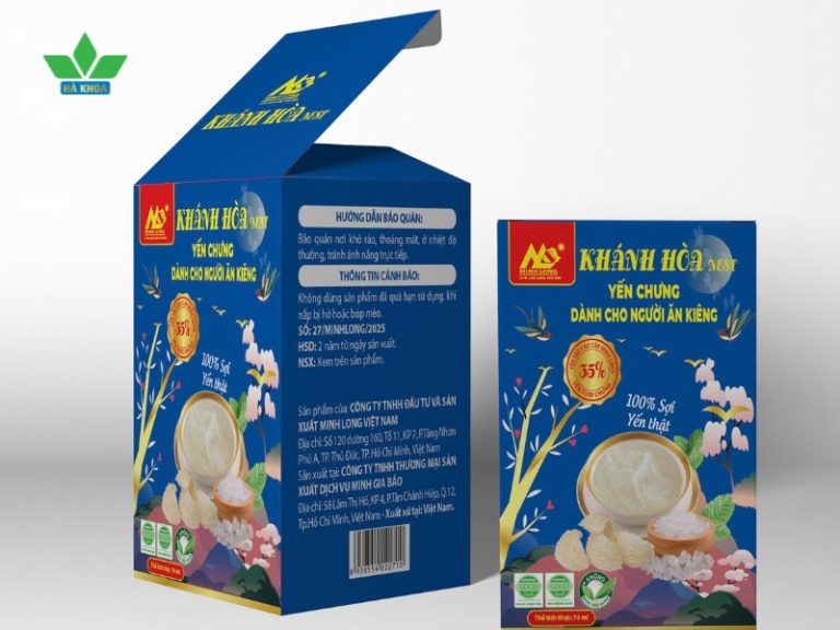 In hop giay yen chung danh cho nguoi an kieng