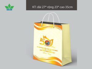 In túi quà tặng đẹp [Mẫu 2]
